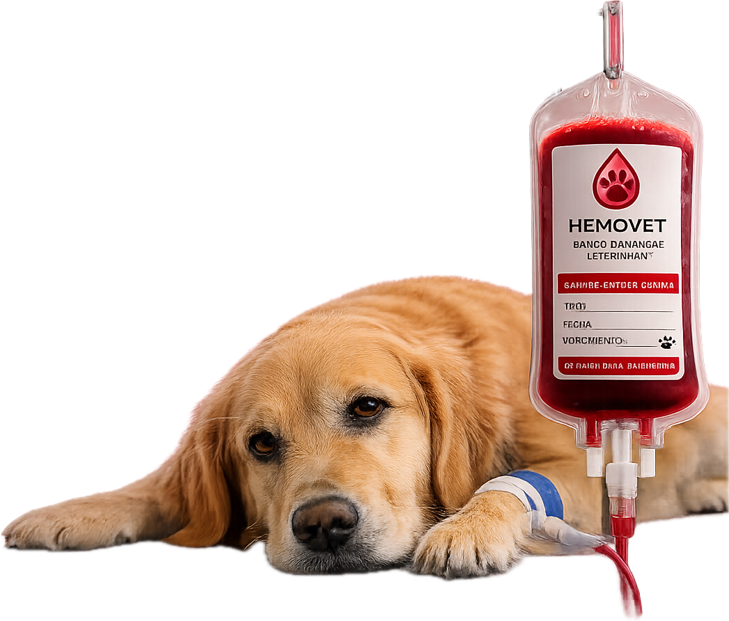 Banco de sangre para perros y gatos