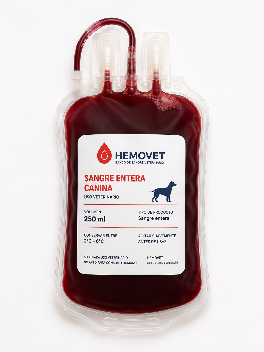 Bolsa de sangre para perro - Hemovet